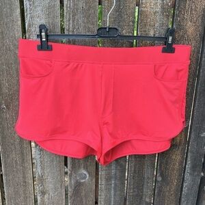 Carve Designs Lorenzo Board Shorts NWT In Hot Red Sz L